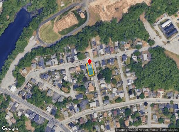 166 Newland Ave, Woonsocket, RI Parcel Map