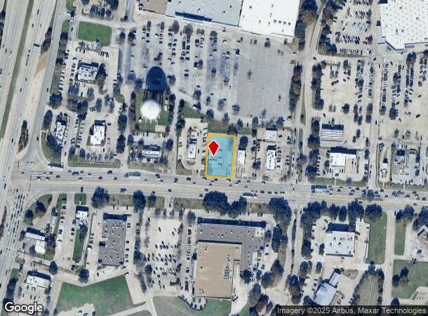  1708 W University Dr, Mckinney, TX Parcel Map