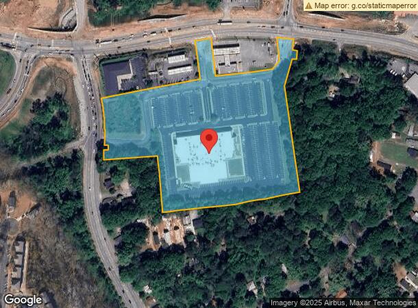  1570 Lexington Rd, Athens, GA Parcel Map