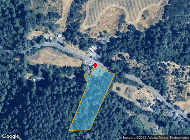  12060 Highway 116, Forestville, CA Parcel Map