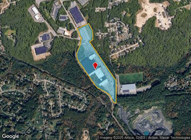 630 John Hancock Rd, Taunton, MA Parcel Map