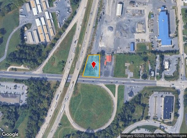  1836 W Trindle Rd, Carlisle, PA Parcel Map