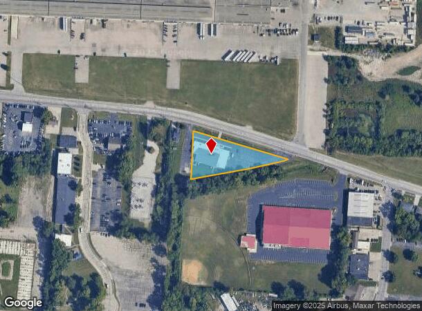  1233 Symmes Rd, Fairfield, OH Parcel Map