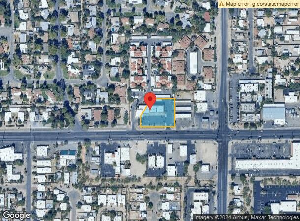  2921 E Fort Lowell Rd, Tucson, AZ Parcel Map