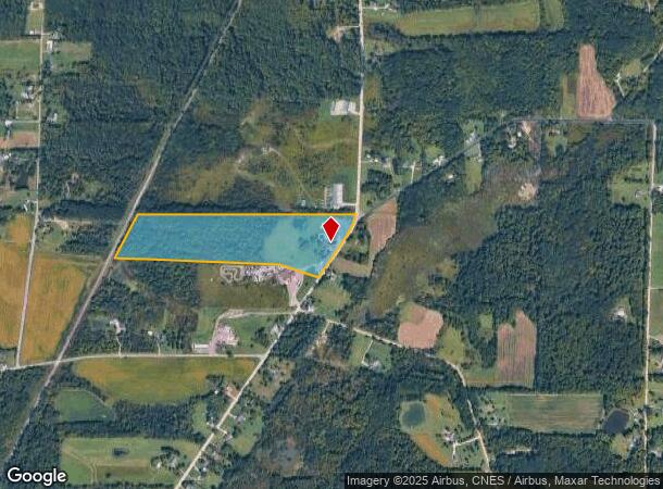 8844 Route 18, Cranesville, PA Parcel Map