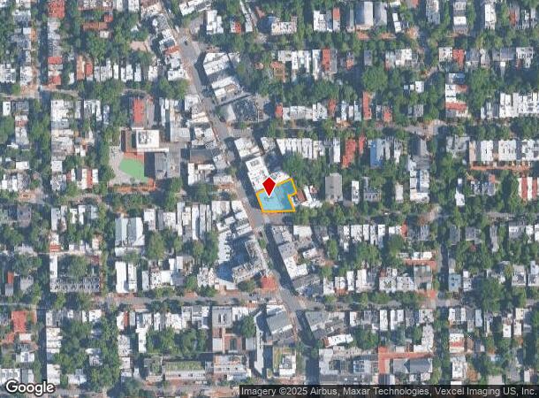  1339 Wisconsin Ave Nw, Washington, DC Parcel Map