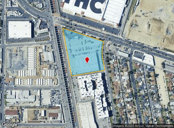 2340 Firestone Blvd, South Gate, CA Parcel Map
