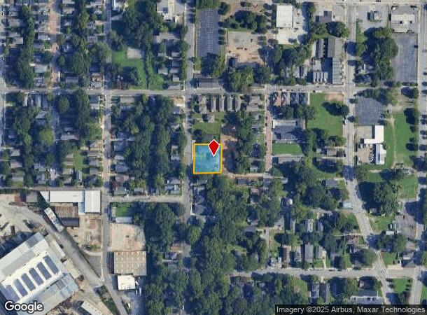  740 Cooper St Sw, Atlanta, GA Parcel Map