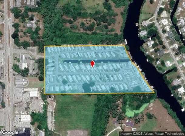 1307 S Parrott Ave, Okeechobee, FL Parcel Map