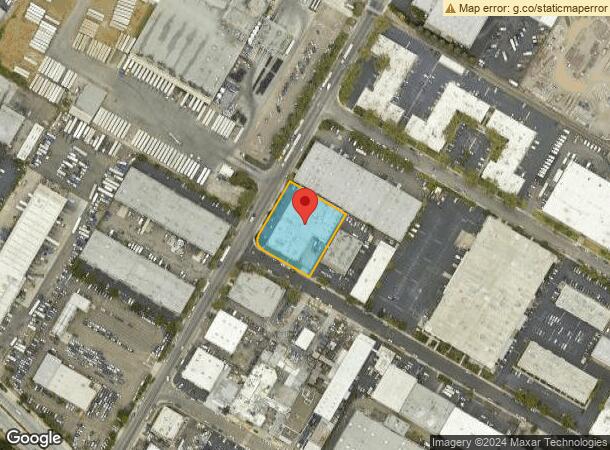  2081 Adams Ave, San Leandro, CA Parcel Map