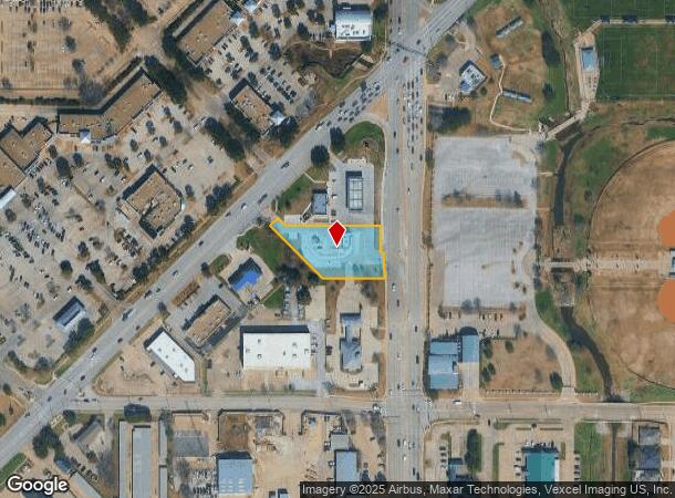 2155 Precinct Line Rd, Hurst, TX Parcel Map