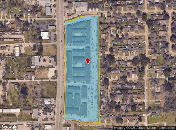 10201 Telephone Rd, Houston, TX Parcel Map