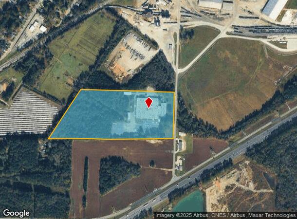 1100 E Preston St, Selma, NC Parcel Map