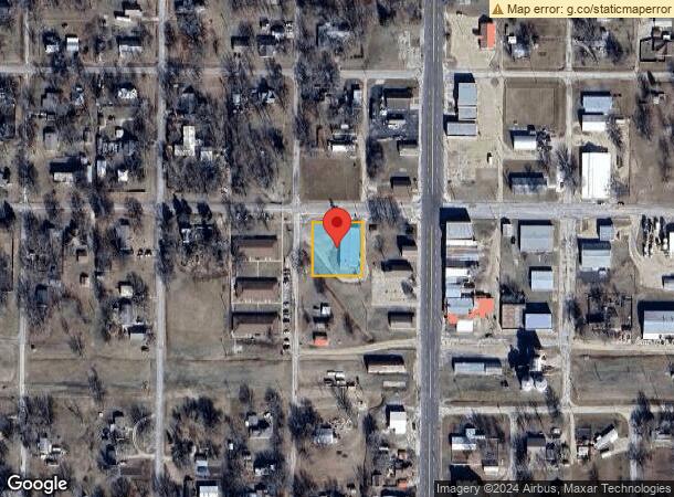  129 W Randolph St, Moran, KS Parcel Map