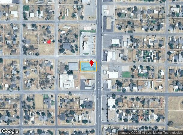 902 College Ave, Levelland, TX Parcel Map