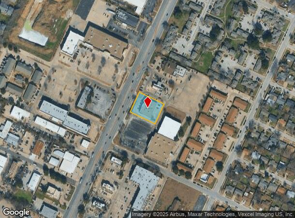 3601 S Cooper St, Arlington, TX Parcel Map