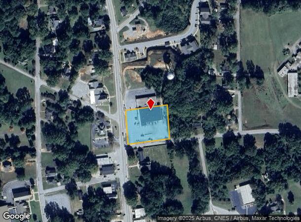 204 N Cambridge St, Ninety Six, SC Parcel Map