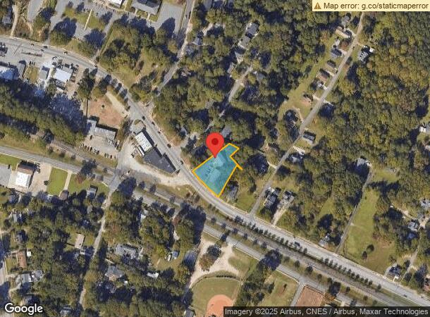  406 W Garner Rd, Garner, NC Parcel Map