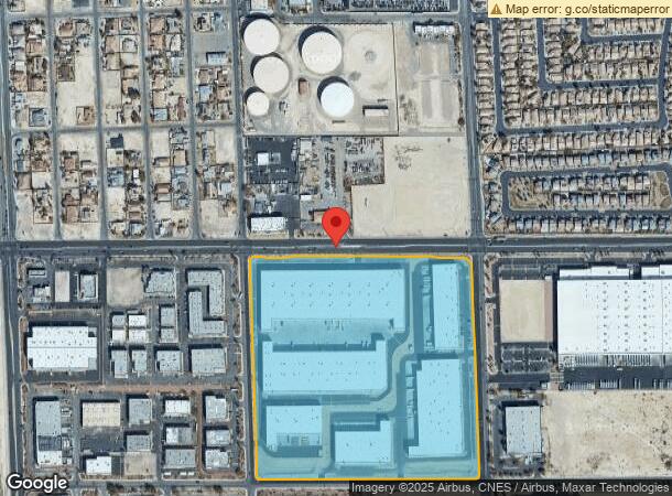  2225 W Cheyenne Ave, North Las Vegas, NV Parcel Map