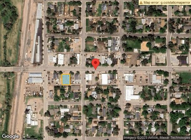  3707 Cleveland Ave, Wellington, CO Parcel Map