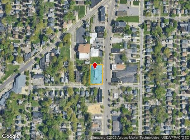  730 N Main St, Akron, OH Parcel Map