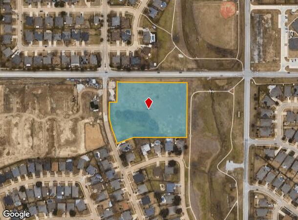  1001 W Mcleroy Blvd, Fort Worth, TX Parcel Map
