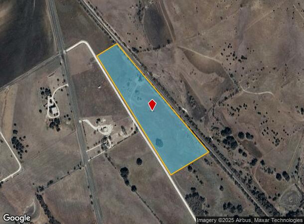 Simpson Rd, Valley Mills, TX Parcel Map