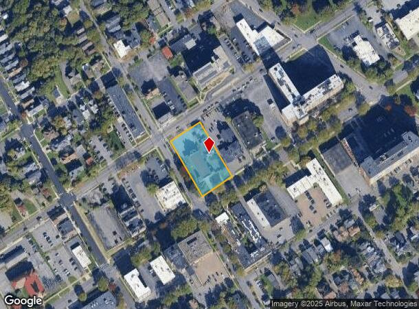  709 James St, Syracuse, NY Parcel Map