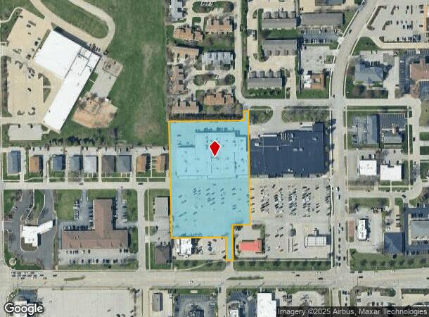 1540 E College Ave, Normal, IL Parcel Map