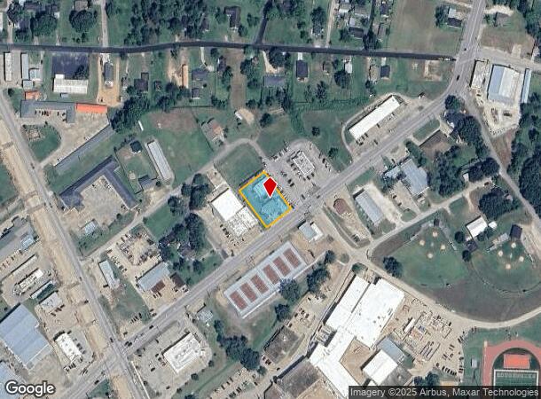  512 S 17Th St, West Columbia, TX Parcel Map
