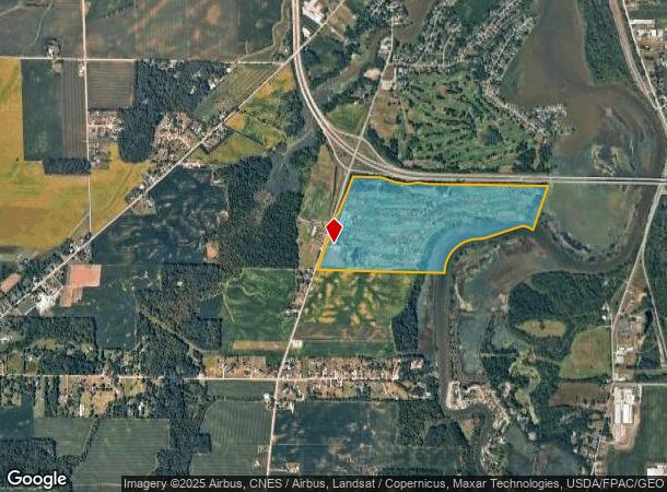  1316 Mudbrook Rd, Huron, OH Parcel Map