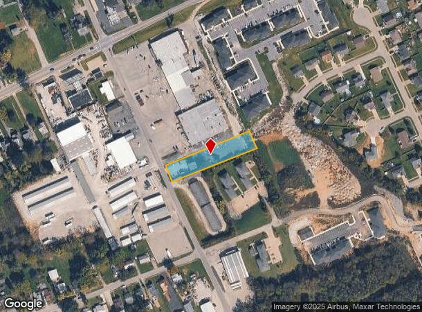  119 Hilltop Dr, Lawrenceburg, KY Parcel Map