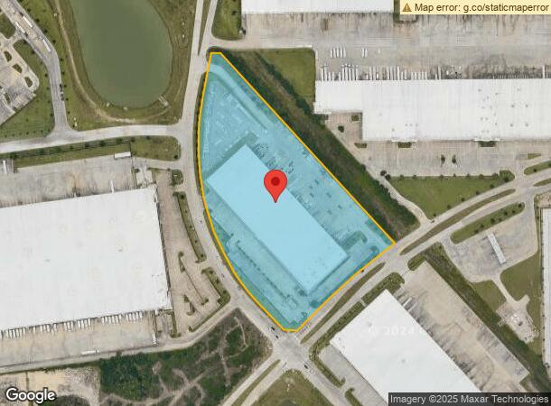  10502 Greens Crossing Blvd, Houston, TX Parcel Map