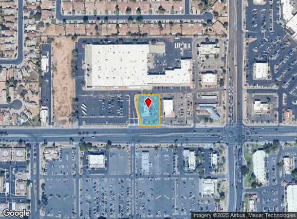  1864 E Baseline Rd, Mesa, AZ Parcel Map