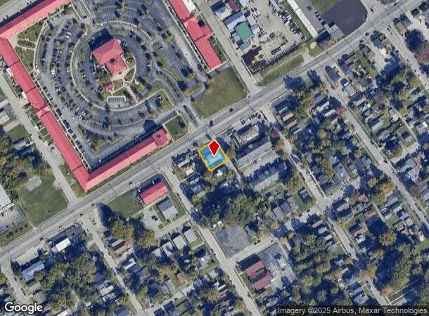  618 E 10Th St, Jeffersonville, IN Parcel Map