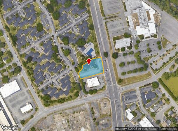  813 Independence Blvd, Virginia Beach, VA Parcel Map