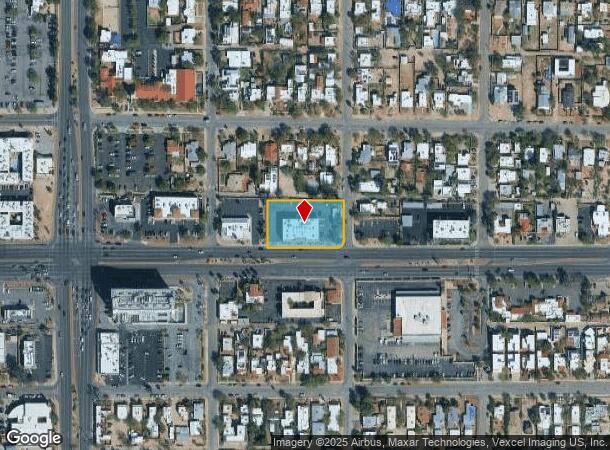  2033 E Speedway Blvd, Tucson, AZ Parcel Map