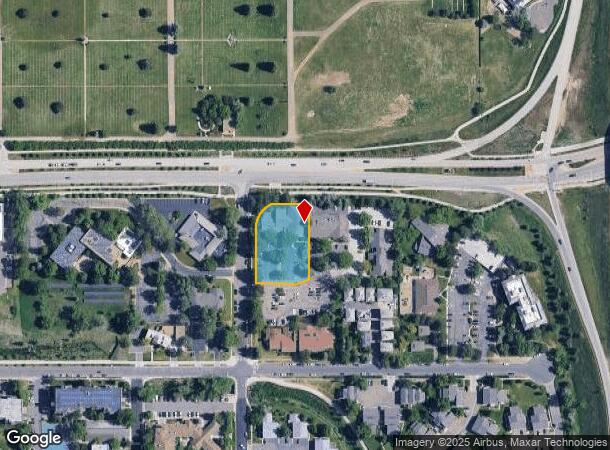  3405 Penrose Pl, Boulder, CO Parcel Map