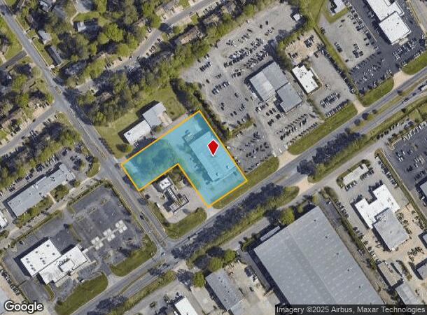  1725 S Military Hwy, Chesapeake, VA Parcel Map