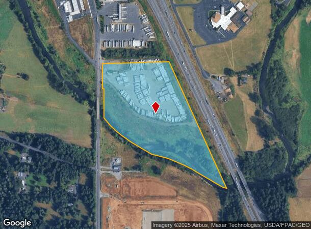  Rush Rd, Chehalis, WA Parcel Map