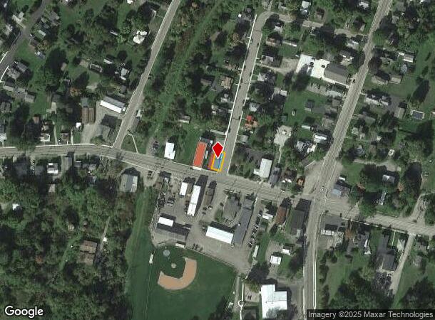  10 Minard St, Fillmore, NY Parcel Map