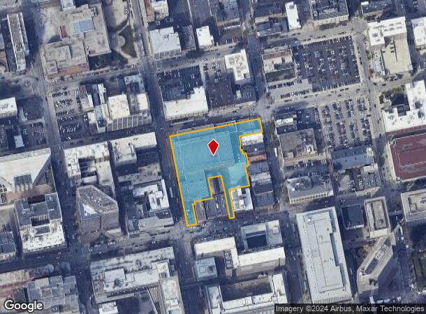  650 Walnut St, Cincinnati, OH Parcel Map