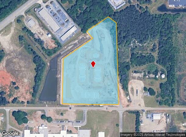 205 New Dunbar Rd N, Byron, GA Parcel Map