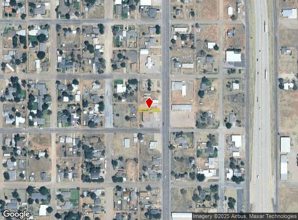 1205 Avenue D, Abernathy, TX Parcel Map