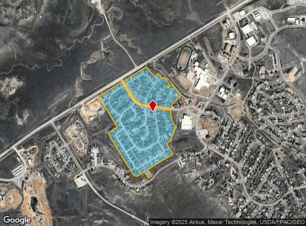 387 S Highway 387 Dr, Wright, WY Parcel Map