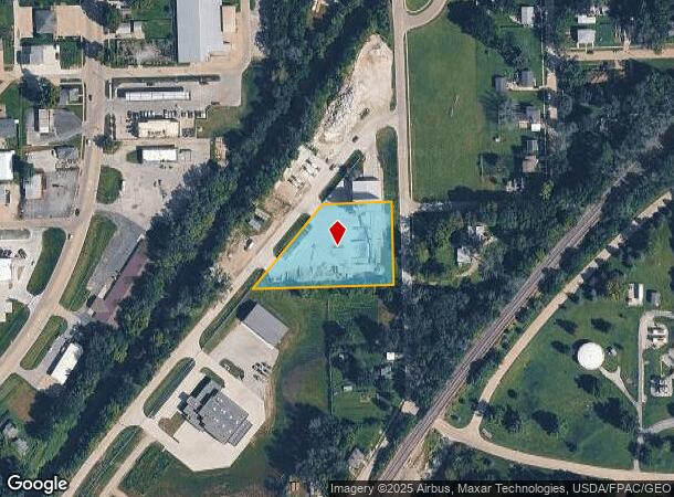 105 Railroad Ave, Glenwood, IA Parcel Map