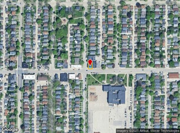 2076 S 74Th St, Milwaukee, WI Parcel Map