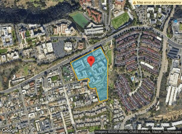  5961 Linda Vista Rd, San Diego, CA Parcel Map