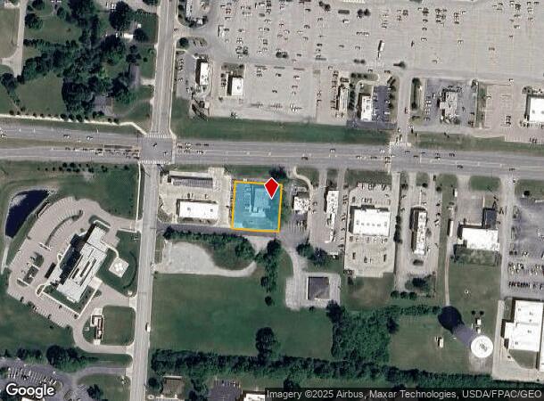 1208 Recker Rd, Piqua, OH Parcel Map