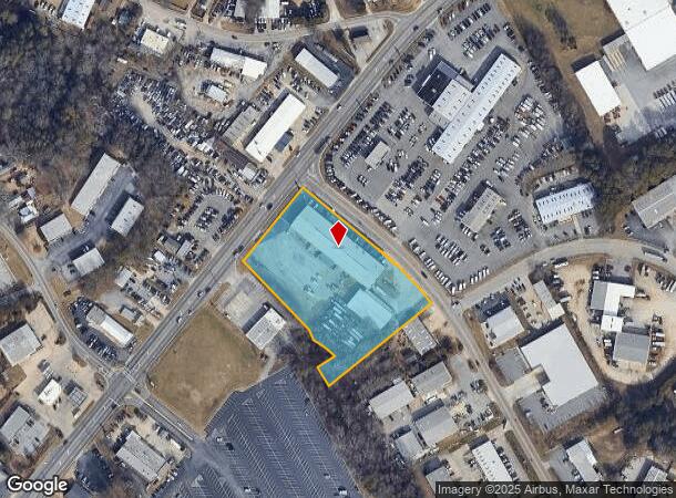  2121 Browns Bridge Rd, Gainesville, GA Parcel Map